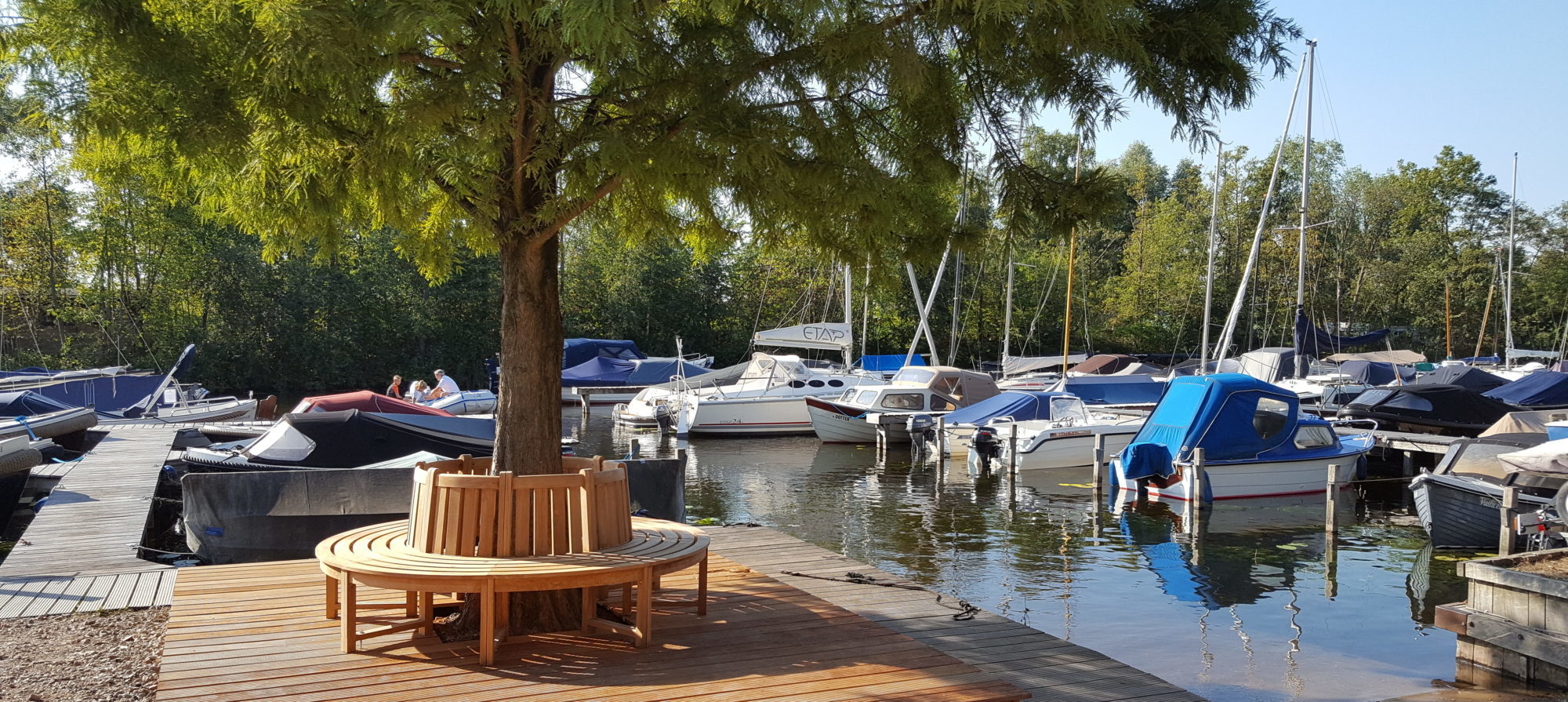 Bootstalling Loosdrecht zomer